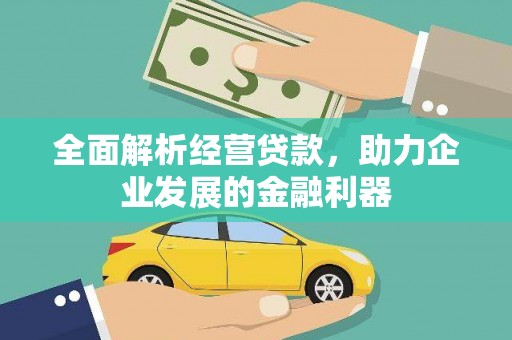 杭锦后旗全面解析经营贷款，助力企业发展的金融利器