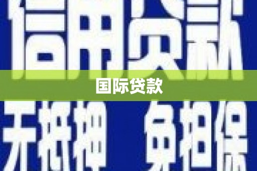中阳国际贷款