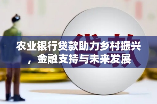 四平农业银行贷款助力乡村振兴，金融支持与未来发展