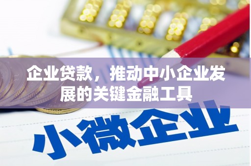 通山企业贷款，推动中小企业发展的关键金融工具