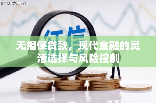 息县无担保贷款，现代金融的灵活选择与风险控制