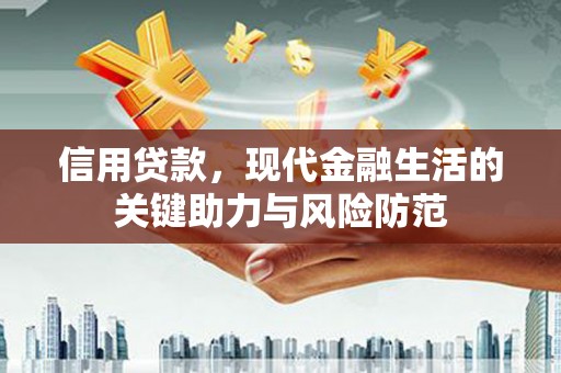 新抚信用贷款，现代金融生活的关键助力与风险防范