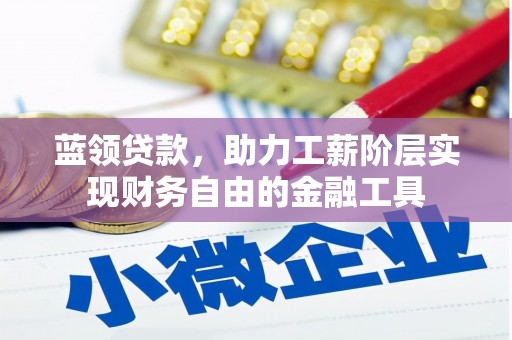 连州蓝领贷款，助力工薪阶层实现财务自由的金融工具