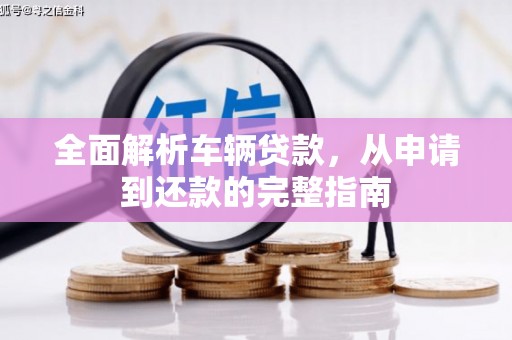 天元全面解析车辆贷款，从申请到还款的完整指南