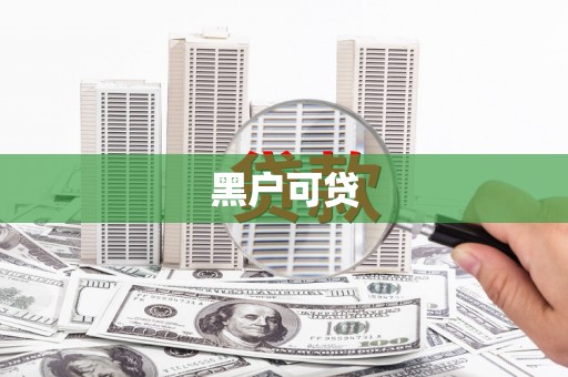 沈河黑户可贷